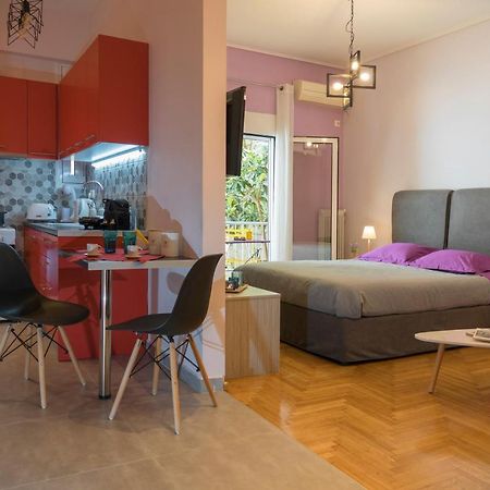 Stylish Modern Studio In The Heart Of אתונה מראה חיצוני תמונה