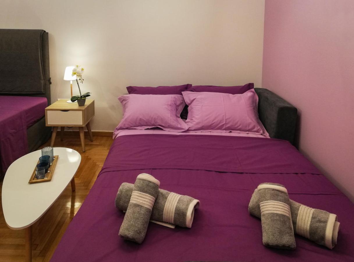 Stylish Modern Studio In The Heart Of אתונה מראה חיצוני תמונה